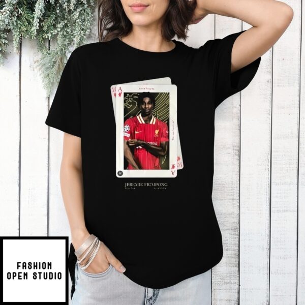 Jeremie Frimpong No 30 How May I Assist You Card T-Shirt