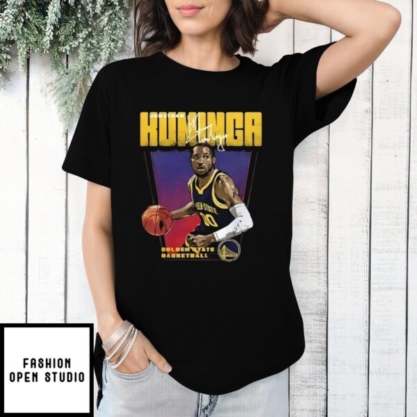 Jonathan Kuminga Golden State Warriors Basketball Signature Vintage T-Shirt