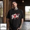 Jordyn Bahl Nebraska Softball Caricature T-Shirt