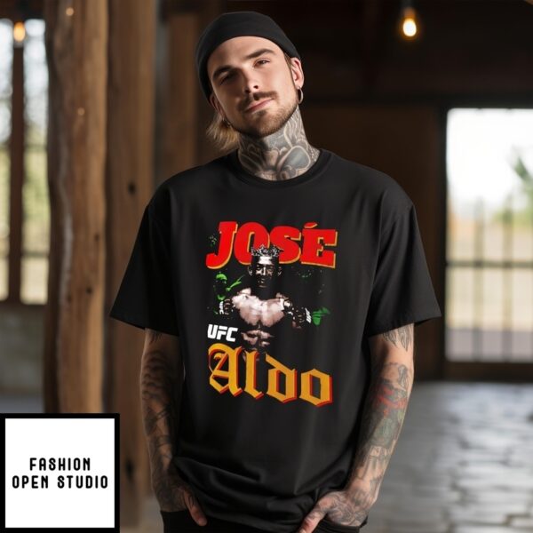 José Aldo Ufc 315 Player Collage T-Shirt