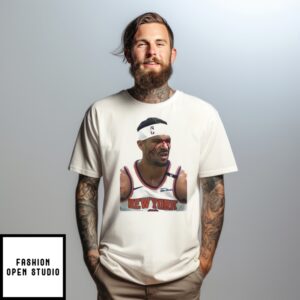 Josh Hart Blood New York Knicks Basketbal Nba T-Shirt