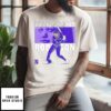 Kansas Robinson Northwestern Softball Eye Caricature T-Shirt