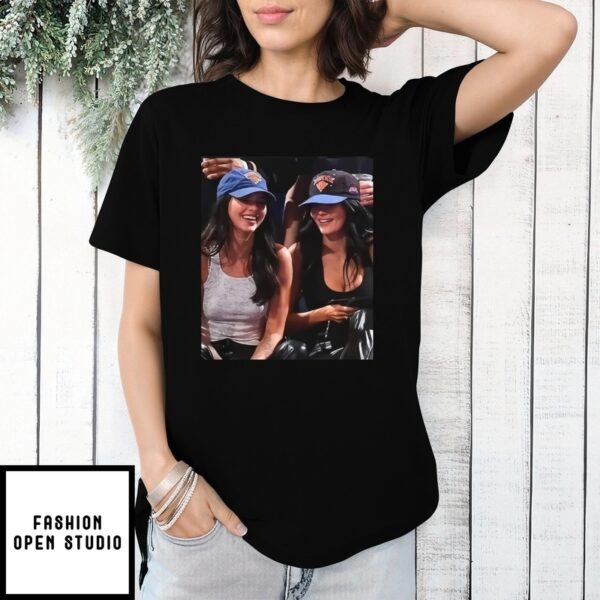 Kardashian And Kylie Jenner At Nba Games New York Knicks Hat T-Shirt