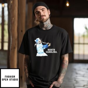 Kat Rodriguez Unc Baseball Portrait T-Shirt