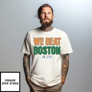 Knicks Beat Boston In Six New York Playoff Basketball T-Shirt