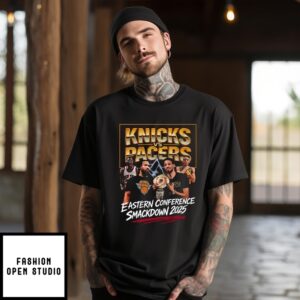 Knicks Vs Pacers Eastern Conference Smackdown 2025 T-Shirt