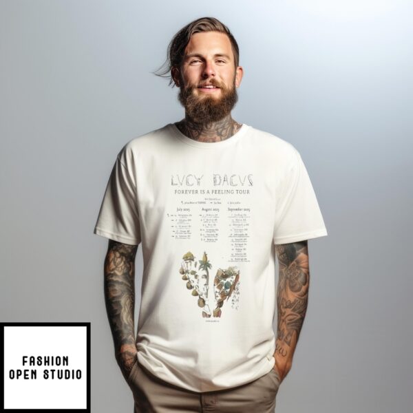 Lucy Dacus Forever Is A Feeling Tour 2025 T-Shirts