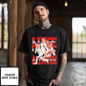 Luke Altmyer Illinois Fighting Illini Player Collage T-Shirt