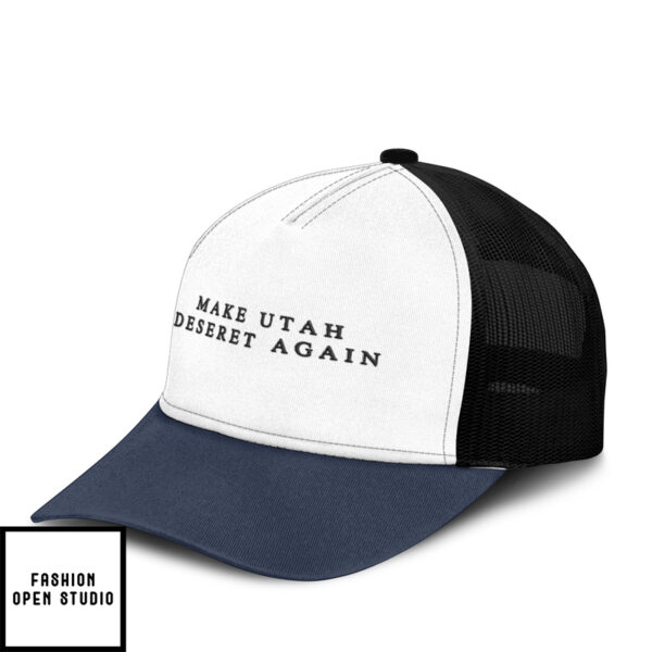 Make Utah Deseret Again Trucker Cap
