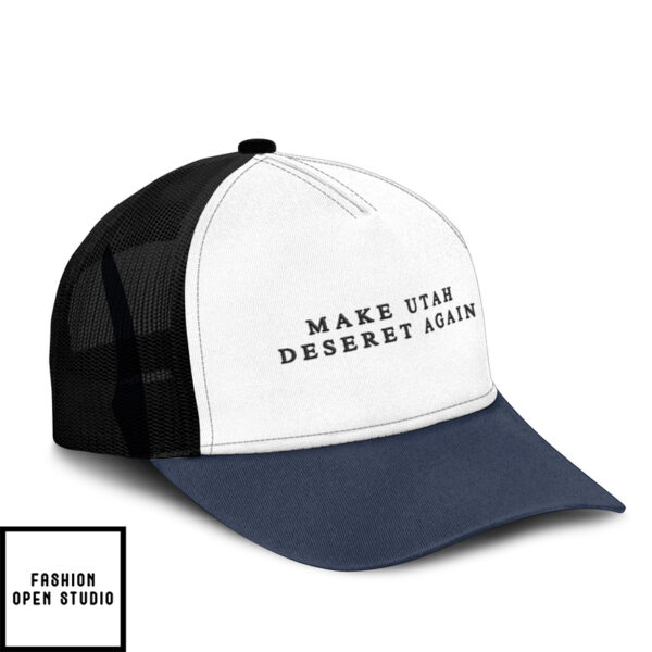 Make Utah Deseret Again Trucker Cap