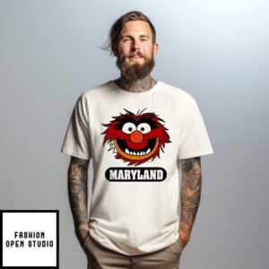 Maryland Terrapins Muppets Wild About Maryland T-Shirt