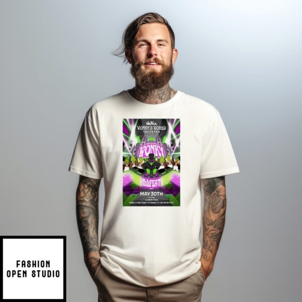 May 30 2025 Austin Tx Wonky Willa Poster T-Shirt