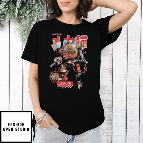 Meowcha Mecha Cat T-Shirt