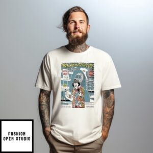 Nardwuar The Human Serviette June 19Th 2025 In Chicago At The Avondale Music Hall T-Shirt
