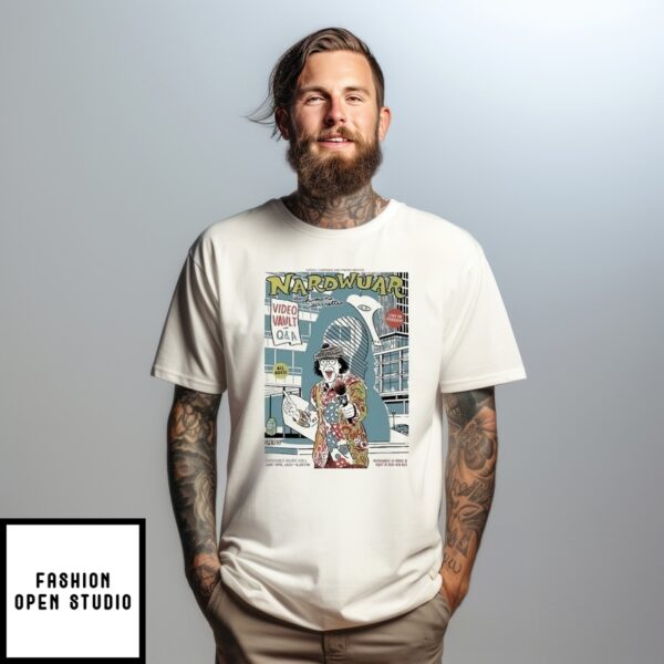 Nardwuar The Human Serviette June 19Th 2025 In Chicago At The Avondale Music Hall T-Shirt