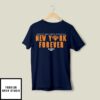 New York Forever Playoffs 2025 Knicks Eastern Conference Semifinals T-Shirt