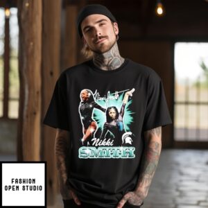 Nikki Smith Michigan State Gymnastics Signature Vintage T-Shirt