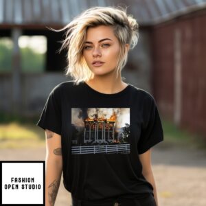 Nottoway Plantation Fire T-Shirt