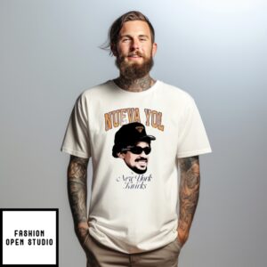 Nueva Yol Benito New York Knicks Bad Bunny Big Face T-Shirt