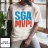 Okc Thunder Sga Mvp 2025 Shai Gilgeous-Alexander T-Shirt
