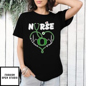 Oregon Ducks Nurse It’S A Work Of Heart T-Shirts