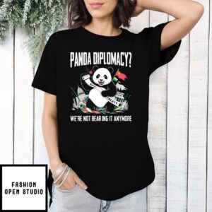 Panda Diplomacy We’Re Not Bearing It Anymore Rip Treaty T-Shirt