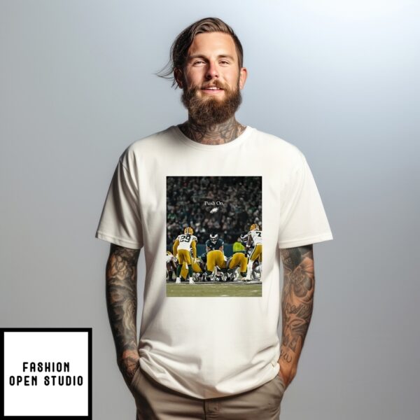 Philadelphia Eagles Push On Photo T-Shirt