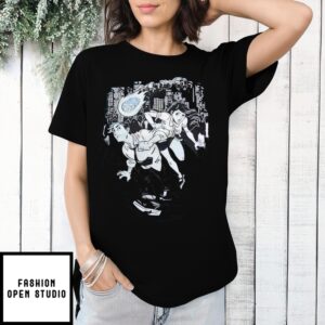 Pokey Meteor Comic Retro City Escape T-Shirt