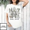 Pope Leo Xiv Daaa Prayers Malort Pizza Hot Dog Chicago Sports T-Shirt