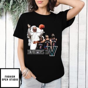 Pope New York Knicks In Five Team Of God T-Shirt