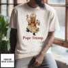 Pope Trump Dance 2025 Caricature T-Shirt