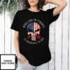 Rebellion To Tyrants Is Obedience To God 1776 Punisher Skull Usa Flag T-Shirt