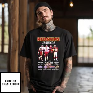 Redskins Legends Thank You For The Memories Signature T-Shirt