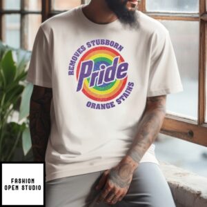 Resist Trump Removes Stubborn Orange Stains Lgbt Pride T-Shirt