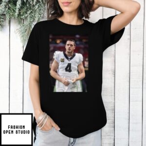 Saints Qb Derek Carr Is Retiring Thank You T-Shirt