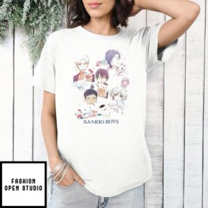 Sanrio Boys Group College T-Shirt