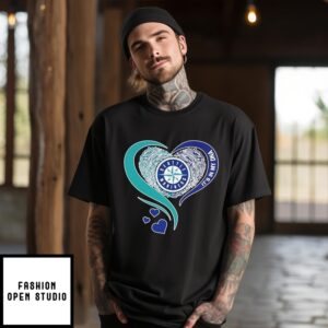 Seattle Mariners It’S In My Dna Heart T-Shirt