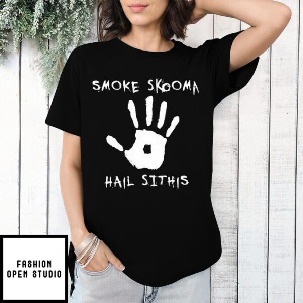 Smoke Skooma Hail Sithis Handprint T-Shirt