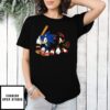 Sonic And Shadow An Ambassador For The 2025 Wbsc U-12 Baseball World Cup T-Shirt