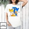 Sonic The Hedgehog And Tails Drawing T-Shirt