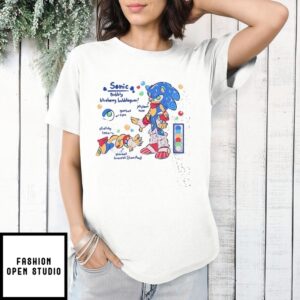 Sonic The Hedgehog Bubbly Blueberry Bubblegum T-Shirt