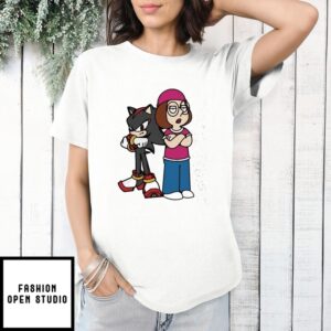 Sonic The Hedgehog Shadow Meg Griffin T-Shirt