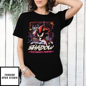 Sonic The Hedgehog Sonic X Shadow Ultimate Power T-Shirt