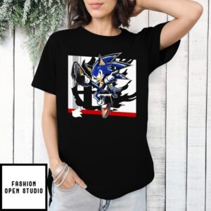 Sonic The Hedgehog You’Re Too Slow Art T-Shirt