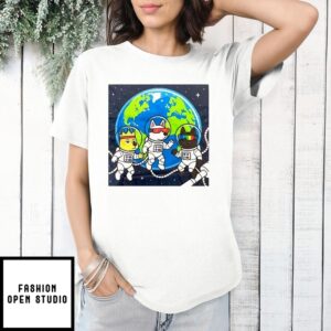 Space Team Three Dogs T-Shirt