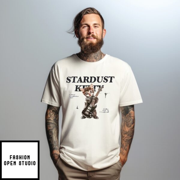 Stardust Kitty I Commit My Soul To Thee, Olord Fluffing Ferocious Full Body Chill T-Shirt