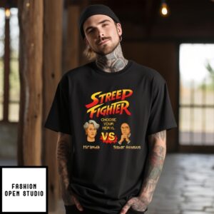 Streep Fighter Choose Your Meryl Miranda Vs Sister Aloysius T-Shirt