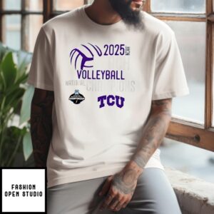 Tcu Horned Frogs 2025 Ncaa Beach Volleyball National Champions T-Shirt