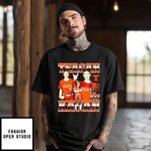 Teagan Kavan Texas Softball Player Collage T-Shirt