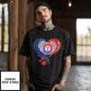 Texas Rangers It’S In My Dna Heart T-Shirt